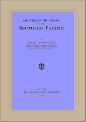 [Gutenberg 48879] • Chapters on the History of the Southern Pacific